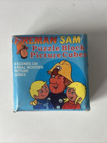 Vintage 1987 fireman - fireman, sam