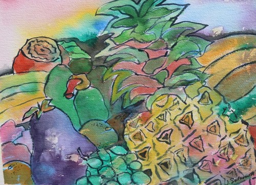 Original painting market - original, day