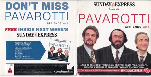 Pavarotti friends sunday - pavarotti, &