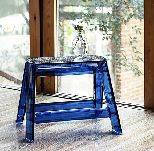 Transparent acrylic blue - transparent,