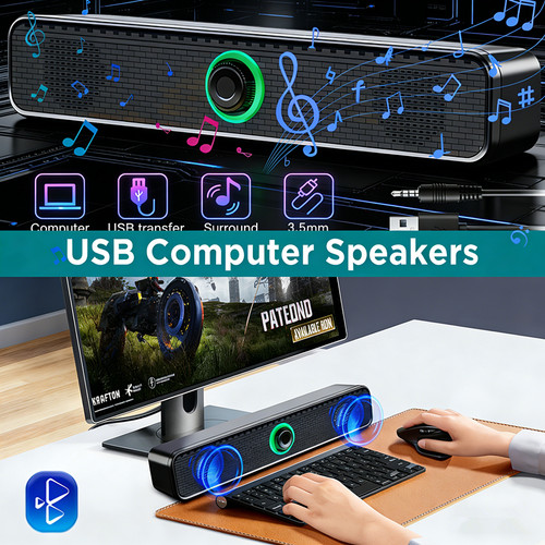 Led bluetooth wired - +,