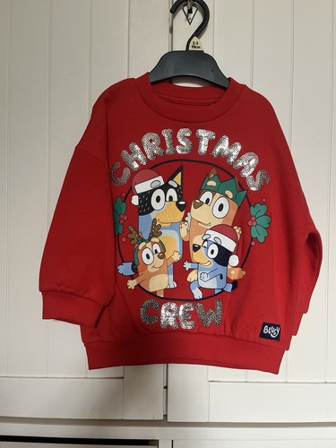 Bluey christmas crew sweater - crew,