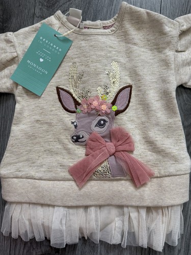 Monsoon baby girls beige - monsoon,