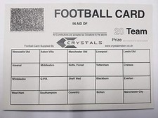 20X 20 Team football scratch