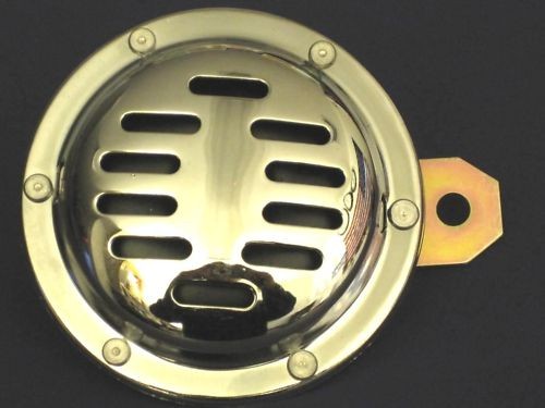 Motorcycle chrome horn - motorcycle, 12v