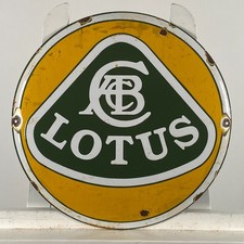 Lotus Enamel Sign - Ø 41cm