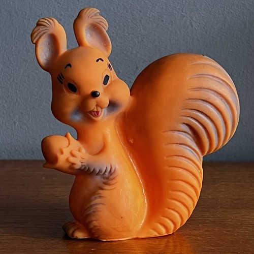Vintage kitsch orange rubber - kitsch,