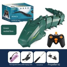 Remote Control Mechanical Snake Toy with Camera - RC Shark Boat & Python