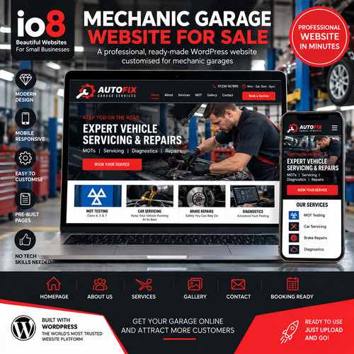 Mechanic garage website - mechanic,