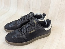 REPLAY Trainers Black EU43 UK 9 Mens  Laced  Sneakers  In Good Condition 