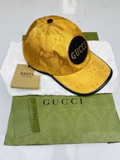 GUCCI gg baseball cap leather