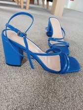 Shein Royal Blue Sandals Size