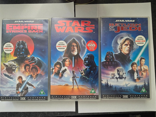 Star wars trilogy vhs - trilogy,