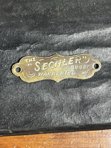 Antique the sechler buggy - the,
