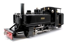 ALCO '16MM' GAUGE MV BLACK BALDWIN 2-6-2 NO.10 RC LOCOMOTIVE