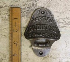 BOTTLE OPENER Cast iron Vintage rustic old Wall mounted Beer Bottle Openers