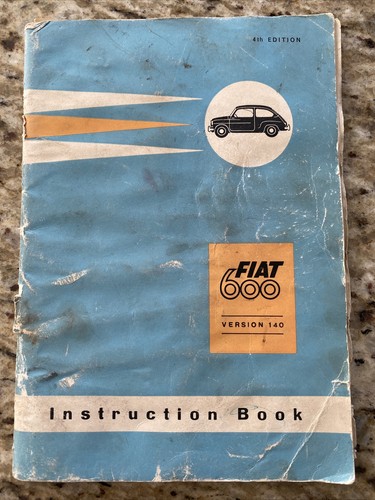 1960 fiat 600 version - 600,