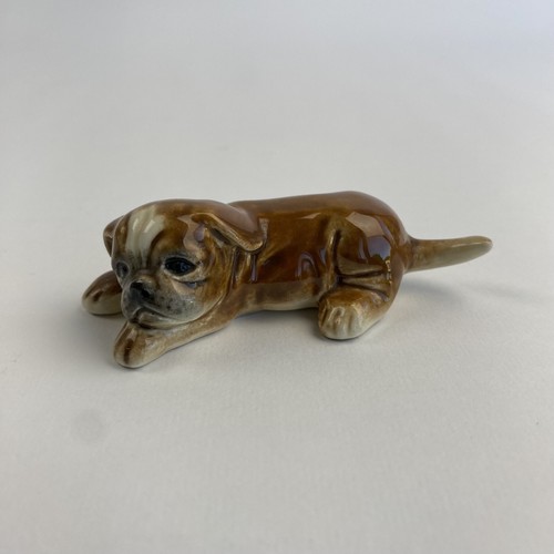 Vintage goebel figurine brown - vintage,