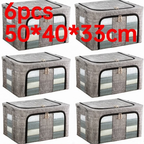 6pcs 66l folding - 66l, storage