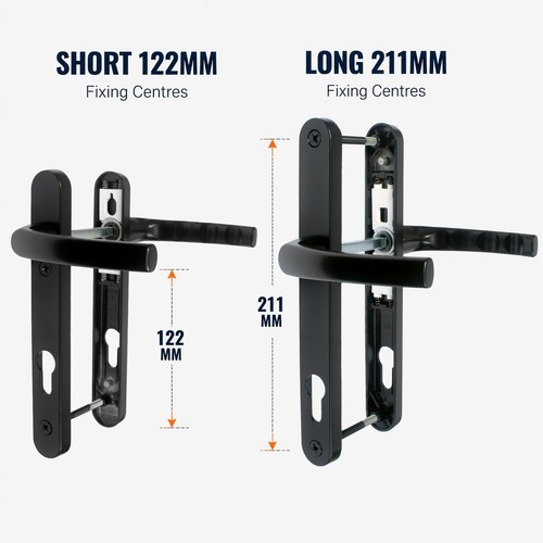 Upvc door handle 92pz - upvc,