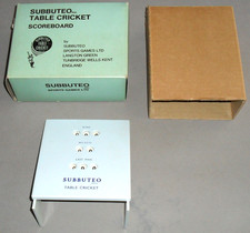 Subbuteo Table Cricket