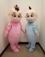 Professional Deluxe Baby Boss Mascot Costume - UK stock