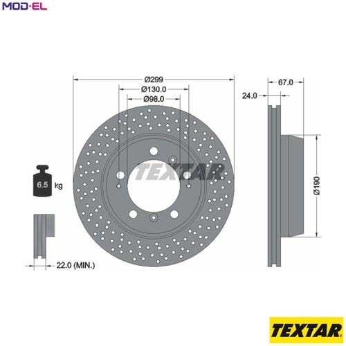 Brake disc 92176705 for - brake,