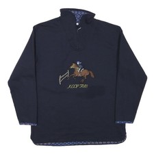 KEEP FUN Mens Navy Blue Horse