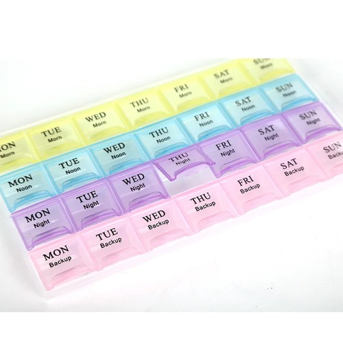 Pills box slot days - 7,