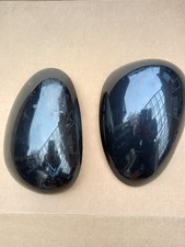 2004 ROVER 75 4 DOOR SALOON Wing Door Mirror Covers Pair Black