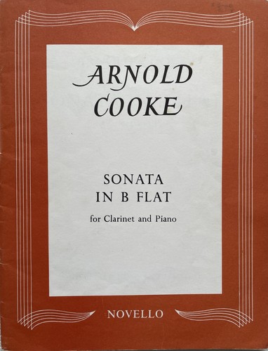 Arnold cooke sonata - arnold, b