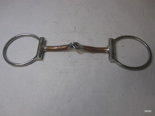 Horse ring snaffle bit - horse,