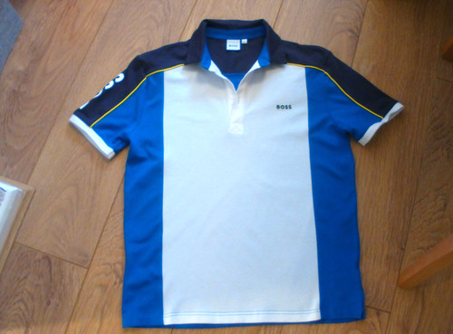 Hugo boss boys white - boss, /blue