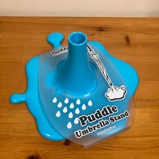 Umbrella Stand - Free Standing Fun Novelty Puddle Effect - Blue - by Hoobbe