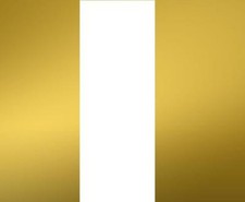 (B1)GOLD Effect Bonnet Stripes