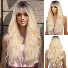 Ombre Blonde Wigs for Women