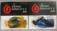 (2) Catch Outdoors Zero Gravity Jigs( Different Colors) Nice!!