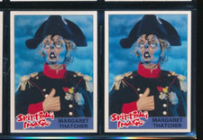 Lot (2) 1990 Topps Spitting