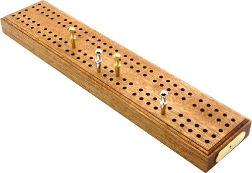 Hardwood british cribbage - hardwood,