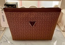 New Guess Zipped Clutch Make