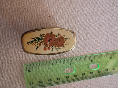 Vintage lipstick holder - lipstick, w