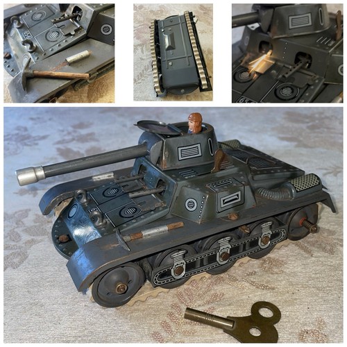 Vintage gescha panzer tank - gescha,