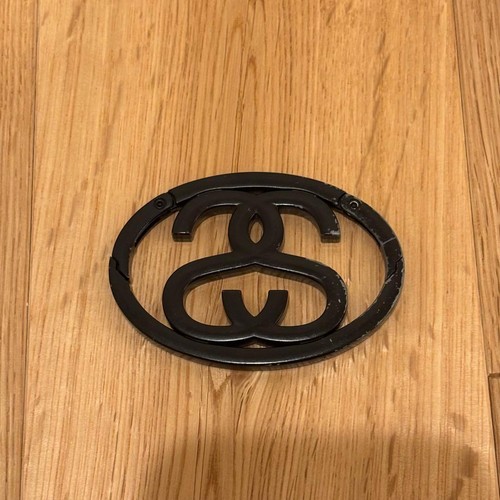Stussy logo key ring - logo, case