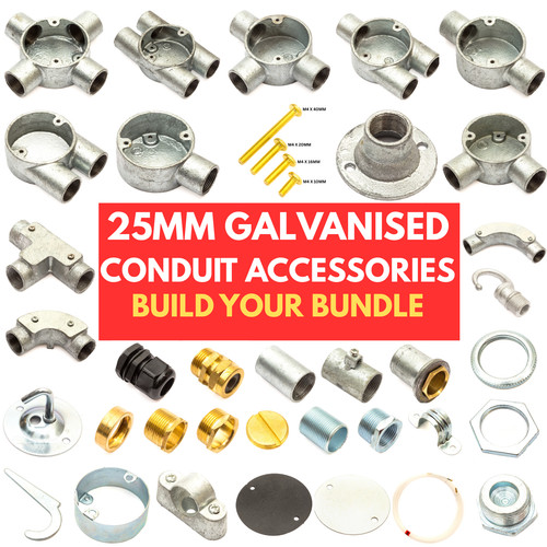 25mm galvanised conduit - 25mm,