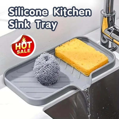 Kitchen sink organizer - kitchen, tray