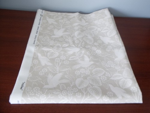Hollies oat cotton fabric - oat",