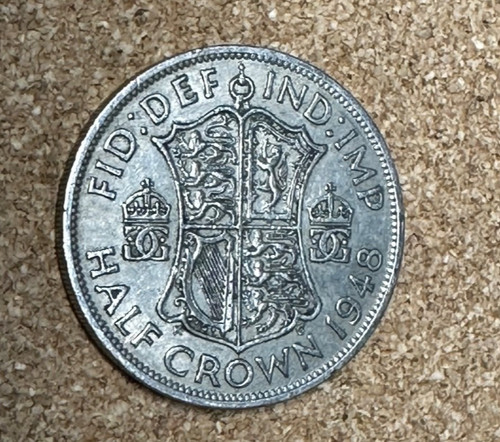 Half crown coin 1948 - coin,