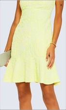 ERDEM NENA Yellow Floral Short