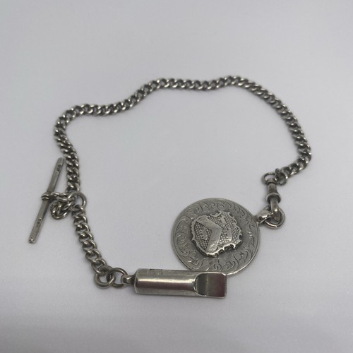 Solid silver vintage curb - solid,