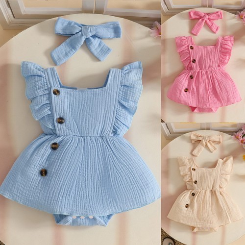 2pcs newborn baby girls - 2pcs,